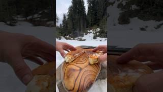 Kış Kampında Sucuklu Tost ️ | sausage toast in winter camping