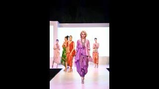 Anca Verma as the showstopper at The Embassy of the Republic of Indonesia New Delhi