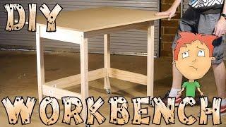 DIY workbench on wheels for hobbies/craft - How-To