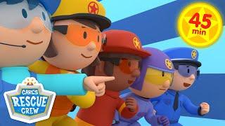 Carl's Rescue Crew Adventure Compilation | Cartoon for Kids