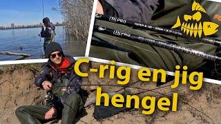 Hengels voor C riggen & jiggen op grote baars - Thijs Acker