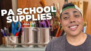 Supplies you NEED for PA School? Full Breakdown by JohnThePA