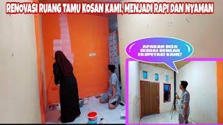 RENOVASI RUANG TAMU , BEKAS TEMPAT JUALAN KAMI DULU, AGAR MENJADI LEBIH RAPI DAN NYAMAN