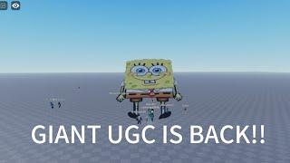 GIANT UGC IS BACK!! HOW TO GET GIANT FREAKBOB!