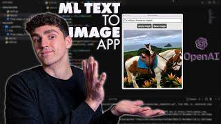 Building a Text to Image App USING AI! [OpenAI DALLE 2 API]