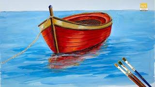 how to draw a boat II how to draw boat II #artjanag