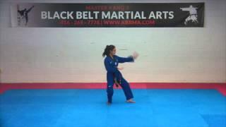 Blue Belt Poomsae -Taegeuk 4Jang- Taekwondo