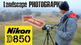 Nikon D850 Landscape Photography | Misty Winter Morning MAGIC!