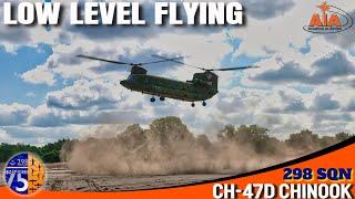 RNLAF Low Level Flying Chinooks