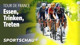 Tour de France: So funktioniert die Verpflegung bei der Tour | Sportschau