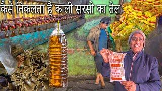 Biggest Fully Automatic Black Mustard Oil Mega Factory Process At Bansal Mill 