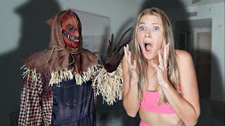 HALLOWEEN SCARE PRANK ON MY FIANCE!