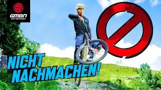 6 Fehler beim Springen mit dem MTB und wie man sie vermeidet