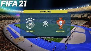 FIFA 21 - Germany vs Portugal - UEFA EURO 2020 - Gameplay & Full match