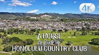 Hawaii Real Estate : "Honolulu Country Club" Front Home(18 Solar Pannels)