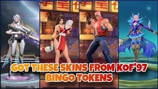 NO KIDDING‼️ MLBB X KOF'97 TIME TO FARM LIMITED SKINS WITH FREE TOKENS 