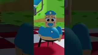 BABY BARRY MODE Roblox BARRY'S PRISON RUN! OBBY Full GAME ROBLOX With NEW Morphs #shorts