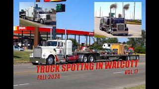 Truck Spotting in Walcott Fall 2024 Vol.17