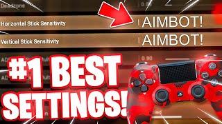 the #1 CONTROLLER SETTINGS in WARZONE! (BEST SENSITIVITY & DEADZONE) - Warzone Season 4