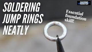 Soldering Jump Rings Neatly (an essential foundation skill!)