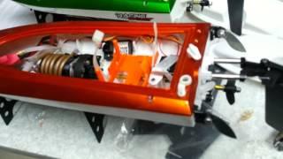 Ft009 rc boat bl motor upgrade parts