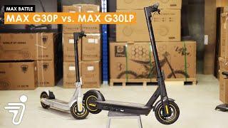 Max Battle: Segway Ninebot Max G30P vs. Max G30LP