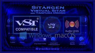 Sitargen Indian Sitar & Tanpura Drone VST VST3 Audio Unit Plugins EXS24 KONTAKT Apple Silicon M1/M2