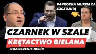 CZARNEK W AMOKU – CYRK PAPROCKIEJGANG BIELANA ROZBITY I ROZLICZENIE NCBiR, TAK KAMIŃSKI KRYŁ SPRAWĘ