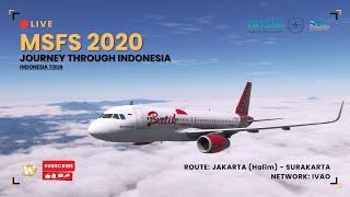 Flight Simulator Indonesia | MSFS 2020 | Jakarta to Surakarta