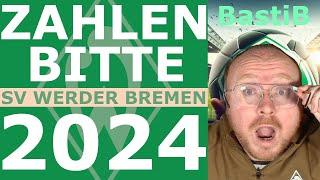 Zahlen bitte - 2024 | SV Werder Bremen - Bundesliga 2024/25 | BastiB - Bremen Fan aus Bayern