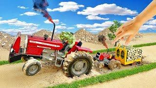 most creative science projects  | mini massey ferguson 385 tractor | top diy scientific idea