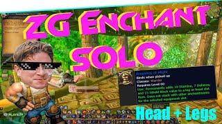 How to Solo Zul' Gurub Enchant | Classic WoW | ZG Enchant solo guide.