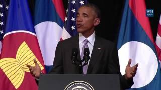 President Obama Speaks to the People of Laos