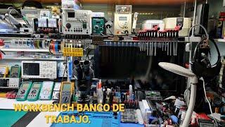 BANCO DE TRABAJO  Y  TALLER DE ELECTRONICA. WORKBENCH.