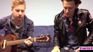 TWIST Exclusive: Acoustic Version of A Rocket to the Moon's "First Kiss!"