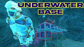 Building My HIDDEN Underwater Base - ARK