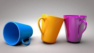 C4D Tutorial For Beginner - How To Make Cup