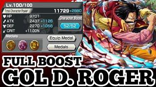 FULL BOOST GOL D. ROGER GAMEPLAY