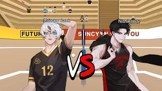 Siwoo Baek VS Nishikawa?, All Ability Character Card - The Spike Volleyball Story