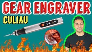 ENGRAVING PEN - Is It Worth It? | Culiau Customizer Pen +30 Bits FREE? Mark Up EDC Gadgets | How to