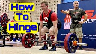 Easy Deadlift Setup Cue To Fix Your Hinge