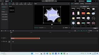 How to Add Bubble Text Effect in CapCut PC? Text Effect Tutorial On CapCut PC | CapCut Tutorial