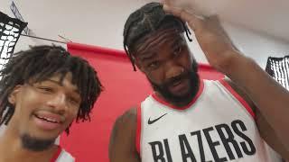 Behind the Scenes | 2023 Media Day | Portland Trail Blazers