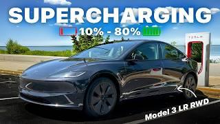 Supercharging the NEW Model 3 Long Range RWD | 10-80%