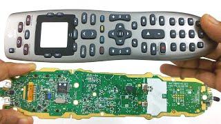 Logitech Harmony 650 Remote - Disassembly and Buttons Fix