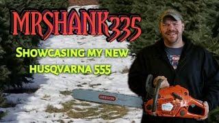 My new (HUSQVARNA 555 AUTO-TUNE CHAINSAW)