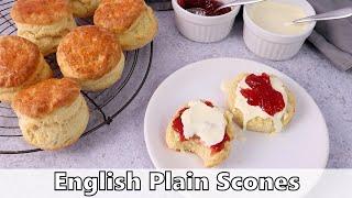 English Plain Scones Recipe