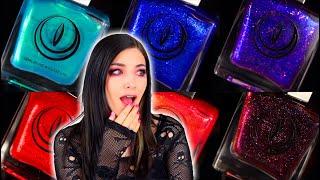 Mooncat Underworld Nail Polish Collection Swatch and Review! || KELLI MARISSA