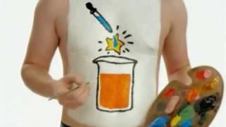 zegerid painted torso commercial