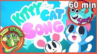 THE KITTY CAT SONG 60 MINUTES | Family Friendly Nursery Rhymes | Sozo Studios Toddlerific Story Time